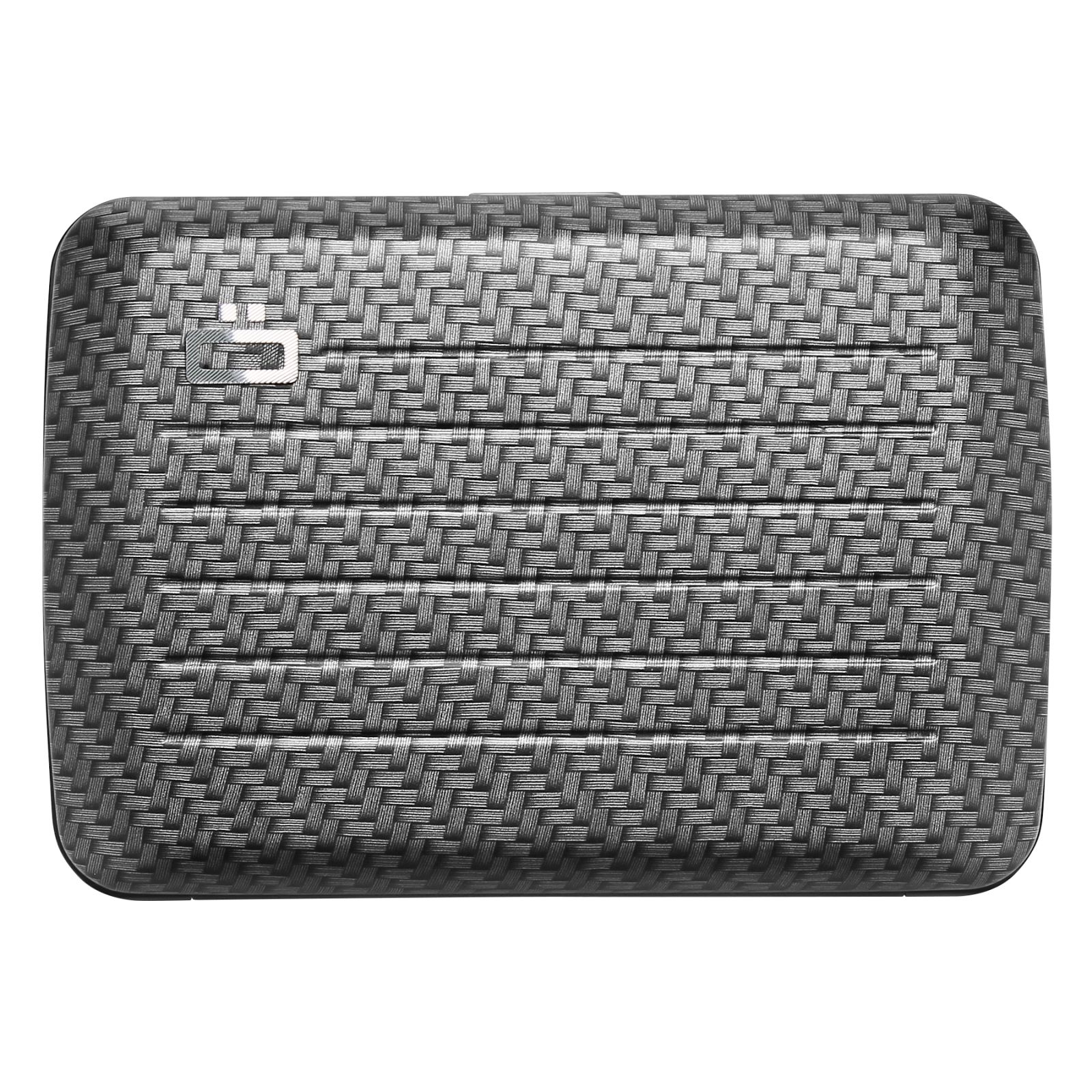 OGON Aluminum Wallet Smart Case V2.0 - Carbon Print